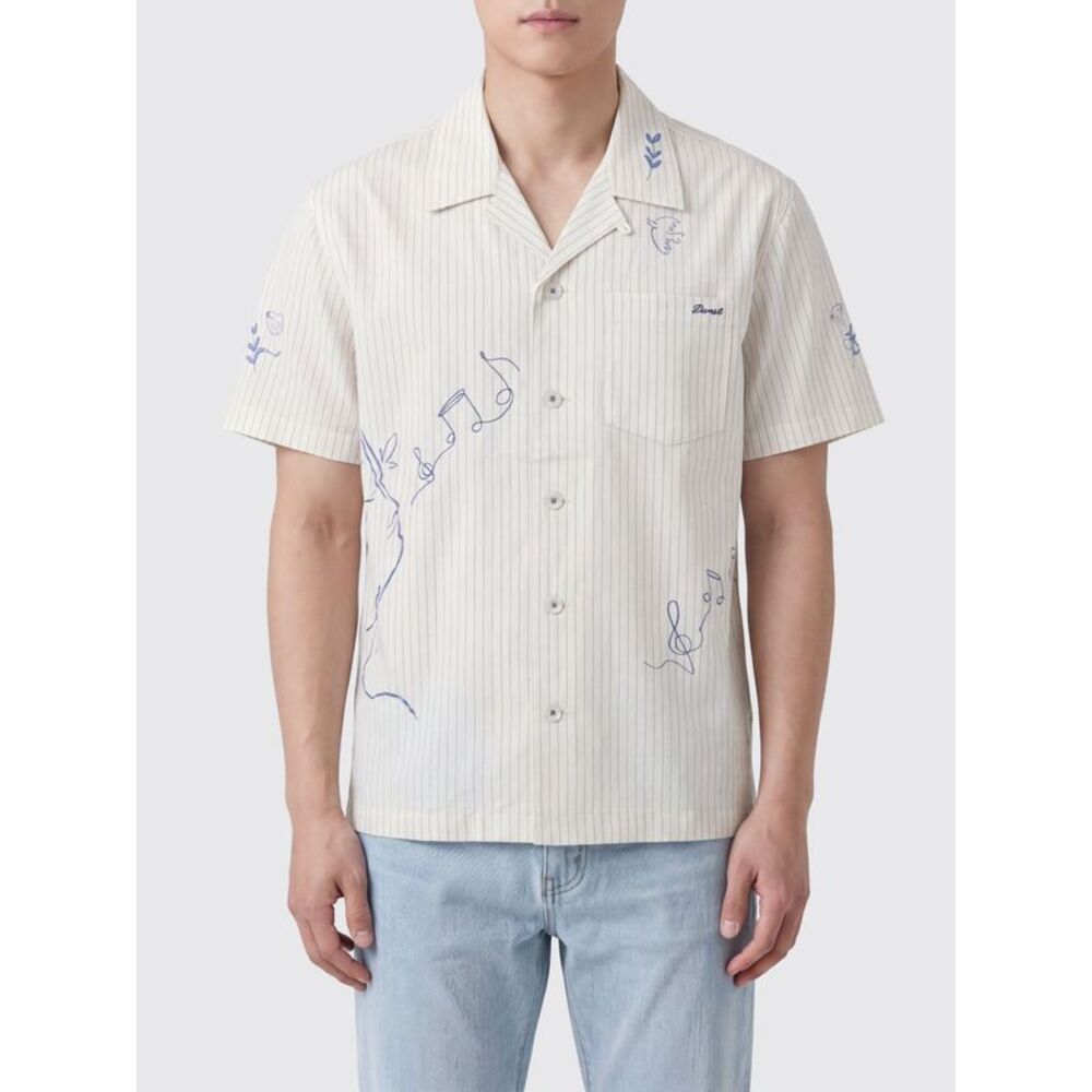 Printed Casual Cotton Blend Shirt Dunst